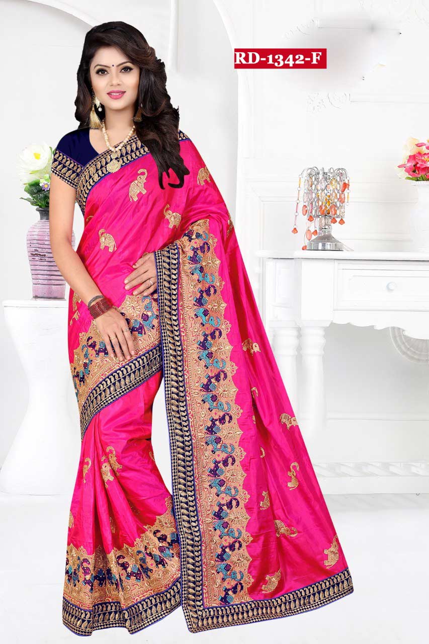 Fabfirki Sana Silk Stone Work Wholesale Indian Sarees Fabfirki Sana Silk Stone Work Wholesale Indian Sarees